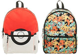 Pokemon Pokeball & Starters Reversible Backpack