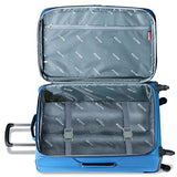 Dejuno The Asana Softside Lightweight Spinner, Blue