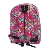 Damara Womens Vintage Allover Fashion Metal Rivet Expandable Backpack,Rose