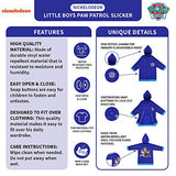 Nickelodeon Boys' Little Paw Patrol Character Slicker and Umbrella Rainwear Set, Dark Blue, Age 2-3