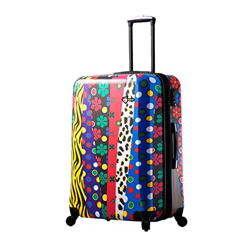 Mia Toro Pop Fiore Hardside 28 Inch Spinner, Multi