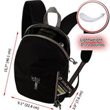 Chieflines Small Backpack 10L Hiking Daypack Mini Bookbags