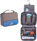 Hanging Toiletry Bag For Men & Women Luxury Accessories Set, Gray