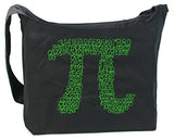 Dancing Participle Pi Embroidered Sling Bag