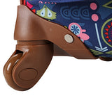 Lily Bloom Luggage Carry On Expandable Design Pattern Suitcase For Woman With Spinner Wheels (20in, Geo Critter)