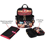 Nicole Lee Women'S Baby Diaper Bag Multi-Functional-Hollywood Star Backpack, Yellow, One Size