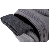 ABage Large Duffle Bag Canvas Travel Overnight Gym Weekend Tote Luggage Duffel Bags, Black