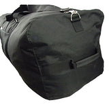 Heavy Duty Cargo Duffel Large Sport Gear Drum Set Equipment Hardware Travel Bag Rooftop Rack Bag (30" x 15" x 15", Black)