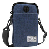 Aibearty Small Crossbody Cell Phone Purse Multifunctional Outdoor Messenger Handbag