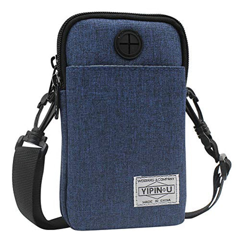 Aibearty Small Crossbody Cell Phone Purse Multifunctional Outdoor Messenger Handbag