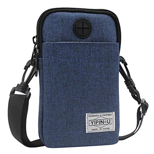 Aibearty Small Crossbody Cell Phone Purse Multifunctional Outdoor Messenger Handbag