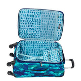 Ricardo Beverly Hills Luggage Sea Cliff 21" Carry-On Suitcase, Watercolor Blue