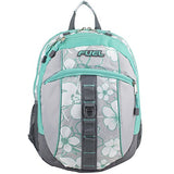 Fuel Sport Active Multi-Functional Backpack, Soft Silver/Turquoise