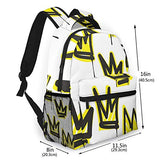 Multi leisure backpack,Fashion Black And White Graffiti Hand Drawing, travel sports School bag for adult youth College Students
