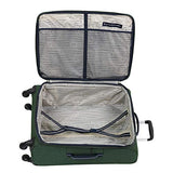 Skyway Kennewick 25" Spinner Upright Suitcase, Cypress Green