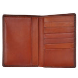 Zlyc Genuine Leather Travel Passport Holder Wallet Purse Case Card Cover