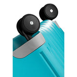 Samsonite S'Cure Hardside Checked Luggage With Spinner Wheels, 30 Inch, Aqua Blue