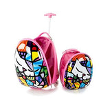 Heys Britto For Kids 2Pc- 18" Luggage And 15" Backpack Set - Kitty