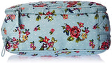 Vera Bradley Iconic Large Blush & Brush Case, Signature Cotton, Water Bouquet