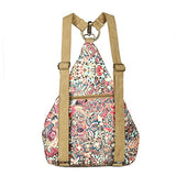 Black Butterfly Women'S National Wind New Canvas Bag Shoulder Bag Backpack (Small) , A