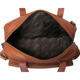 The Set Of Classic Dark Brown Amerileather Traveler Croco Print 3 Piece Luggage Set