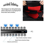 Backpack For Laptops Up To 18.4 Inch Hiking Backpack Water Resistant Travel Backpack Shockproof