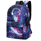 Backpack for School Boys Kids Galaxy Backpack Girls 15.6" Laptop Bookbag Travel Daypack