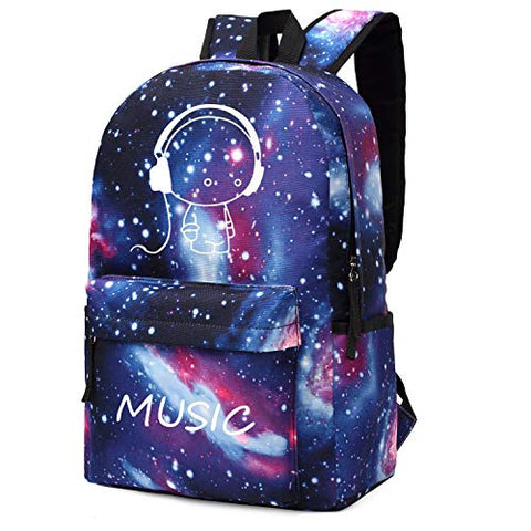 Backpack for School Boys Kids Galaxy Backpack Girls 15.6" Laptop Bookbag Travel Daypack