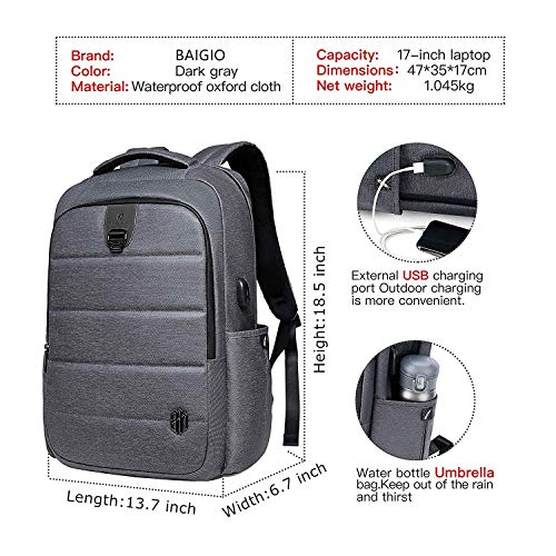 Shop Laptop Backpack 17 Inch Travel Computer – Luggage Factory