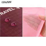 Hakazhi Inc 6PCS/Set Travel Cases Clothes Tidy Storage Bag Box Luggage Suitcase Pouch Zip Bra