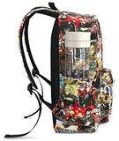 Roffatide Anime Attack on Titan Wings of Freedom Laptop Backpack All Over Print Backpack Lightweight Schoolbag Cosplay Daypack