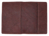 Brown Arizona Genuine Leather Passport Holder – American Factory Direct Passport Case For Men Women