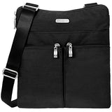 Baggallini Horizon Lightweight Crossbody Bag –Multi-Pocketed, Water Resistant Travel Purse With
