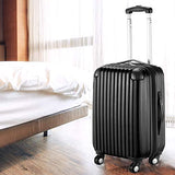 Goplus 20" Abs Carry On Luggage Expandable Hardside Travel Bag Trolley Rolling Suitcase Globalway