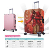 ZHUOBAIL Ka-pp_a A_lp-ha Ps-i 1911 KAP Fraternity Nupes Travel Suitcase Protector Elastic Trunk Protective Case Washable Luggage Cover with Concealed Zipper Suitable 29-32 inch