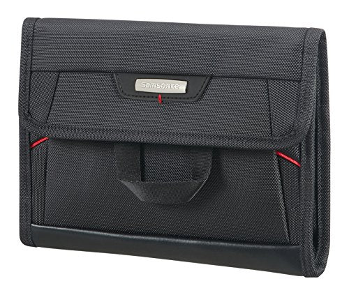 SAMSONITE Pro-DLX 4 Cosmetic Cases - Hanging Toilet Kit Toiletry Bag, 26 cm, Black