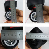 Replacement Luggage Wheel Repair Suitcase Bag Parts Spinner Wheels Casters For Travel Customs Box