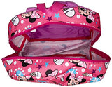 Disney Girls' Minnie Mouse All Over Print Backpack, Multi