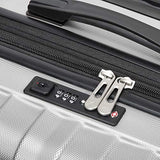 Skyway Epic Hardside 4-Wheel Luggage Spinner Collection (Silver, 28-Inch)