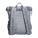 adidas Women's YOLA 3 Sport Backpack, Jersey Onix Grey/Rose Gold/Grey, One Size