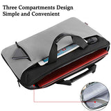 Slim Laptop Bag,17.3 Inch Laptop Carrying Case for Women Men Large Briefcase Sleeve with Handle