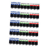 Baoblaze Pack of 5pcs Disposable Plastic Temperature Testing Sticker Nasal Neti Pot Bottles Vials