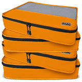 Dot&Dot Large Packing Cubes for Travel - 4 Piece Luggage Accessories Organizers