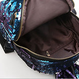 Aibearty Rabbit Ears Backpack Sequins Rucksack Casual Bag