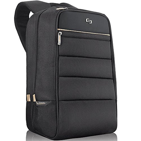 Solo Transit 15.6 Inch Laptop Backpack, Black