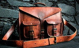 Vintage Crafts Abb 18 Inch Vintage Handmade Leather Messenger Bag For Laptop Briefcase Satchel Bag