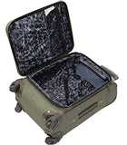 Nicole Miller New York Cameron 3 Piece Softside Spinner Suitcase Set Collection (One Size,