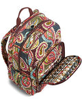 Vera Bradley Quilted Signature Cotton Campus Backpack (Heirloom Paisley)