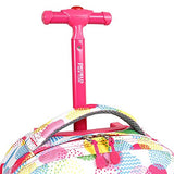 SET OF 2 J World New York Sunrise Rolling Backpack (Speckle)