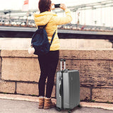 Lightweight 3 Piece Luggage Sets,Durable Hardshell Spinner Suitcase With Tsa Approved Locks